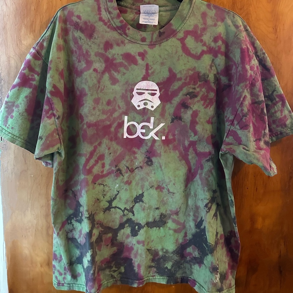 Beck Storm Trooper Reverse Dyed Tie Dyed T-shirt XL